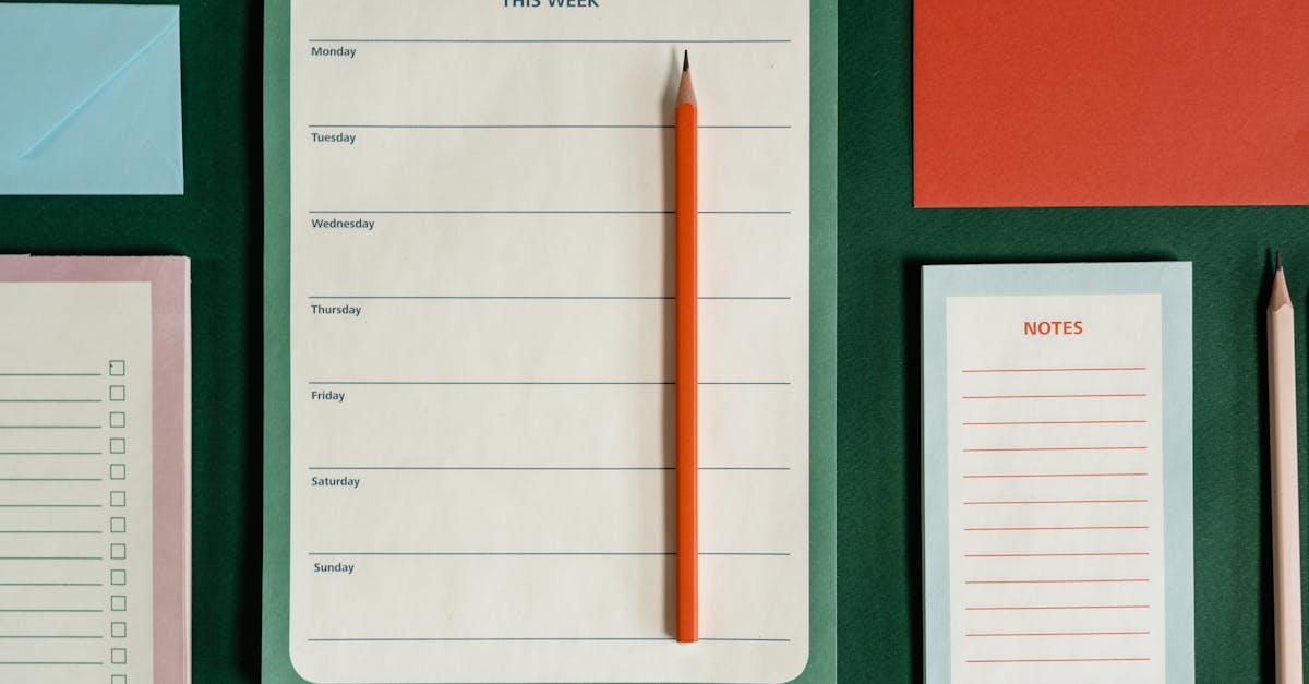 découvrez la checklist essentielle pour organiser vos tâches, optimiser votre productivité et ne rien oublier. adoptez dès maintenant une méthode efficace pour planifier vos journées et atteindre vos objectifs !